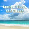 Summer Beach and Clouds Theme