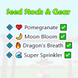 Programikonen: info stock for GaG2 growg…