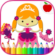 程序图标：Princess Kids Coloring Bo…