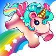 プログラムのアイコン：Unicorn fun running games