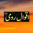 プログラムのアイコン：Rumi Quotes in Urdu