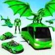 Icon of program: Flying Bus Robot Car Tran…