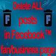 Icon of program: Delete all posts on fan /…