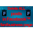 Delete all posts on fan / business page