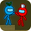 Ikon program: Red and Blue Stickman : A…