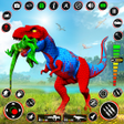 Иконка программы: Wild Dinosaur Hunting 3d …