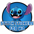 Blue Koala Stitch Stickers For WhatsApp 2020