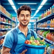 أيقونة البرنامج: Supermarket Cashier Sim G…