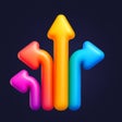 Programın simgesi: Arrows - Color Puzzle Esc…