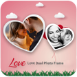 プログラムのアイコン：Dual Love Photo Frames