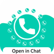 Symbol des Programms: Open in Chat- Open Phone …