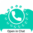 Open in Chat- Open Phone No.