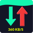 プログラムのアイコン：Internet Speed Meter