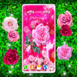 プログラムのアイコン：Spring Rose Live Wallpape…