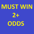 Ikon program: MUST WIN 2 ODDS