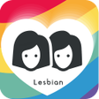 프로그램 아이콘: Lesbian Dating - Meet  Ch…