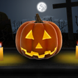 Ikon program: Halloween Pumpkin 3D Live…