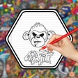 أيقونة البرنامج: How to Draw Graffiti 3D A…