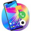 Colorful Techno Spark 3 theme HD launcher icon