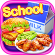 Biểu tượng của chương trình: School Lunch Food!