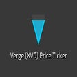 Icon of program: Verge (XVG) Price Ticker