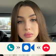 プログラムのアイコン：Lady Diana Video Call - F…