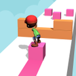 Ikona programu: Surfer Boy On Cube 3D