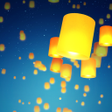 程序图标：FLOATING IN THE NIGHT SKY
