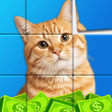 プログラムのアイコン：Lucky Jigsaw: Cash Puzzle