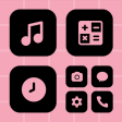 Wow Born Pink Theme Icon Pack