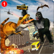 Icon of program: Gorilla Fighting Dinosaur…