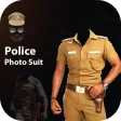 Men Police Photo Suit