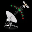 أيقونة البرنامج: Satellite finder: Align d…
