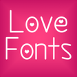 Love Fonts for FlipFont icon