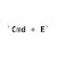 程序图标：Cmd-E AI