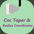 ไอคอนของโปรแกรม: Cnc Taper  Radius Coordin…