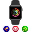 أيقونة البرنامج: Smart watch Bt Notifier: …