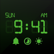 プログラムのアイコン：Digital Clock: Nightstand…