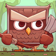 أيقونة البرنامج: Lumber Owls : Idle Cute F…