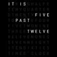 Programikonen: Word Clock Widget