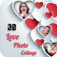 3D Love Photo collage