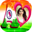程序图标：Indian Flag Letter Photo …