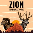 Programın simgesi: Zion  Bryce Canyon Utah G…