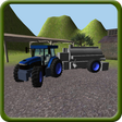 プログラムのアイコン：Tractor Simulator 3D: Slu…
