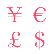 為替情報で世界の通貨を両替計算