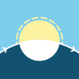 Sun & Moon - Rise, Set, Full moon icon
