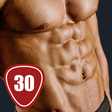 程序图标：Abs Workout : 30 Day Ab C…