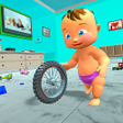 أيقونة البرنامج: Naughty Twin Baby Simulat…
