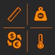 Ikon program: EqualIt Unit Converter Pl…