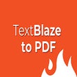 Icon of program: TextBlaze Snippets to PDF